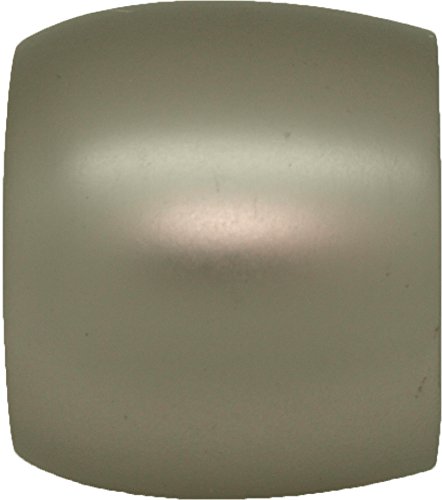 Terminal bouchon 28 mm Chrome satiné