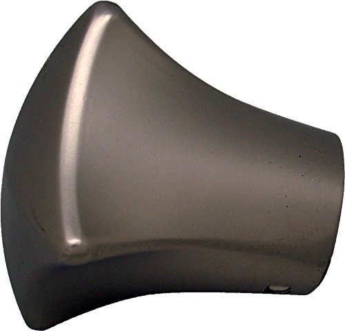 Contact coupe carrée 20 mm Chrome satiné