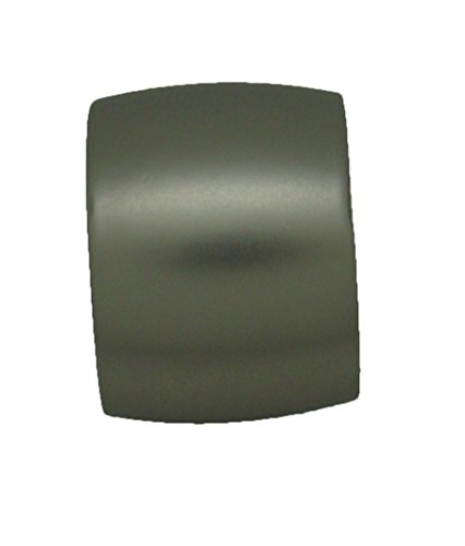 Terminal bouchon 20 mm Chrome satiné