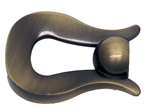 Terminal fer à cheval 20 mm antique or