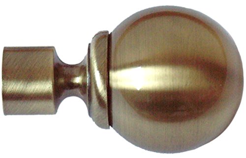 Terminal boule 20 mm antique or