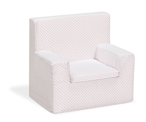 Fauteuil lapin baby rose
