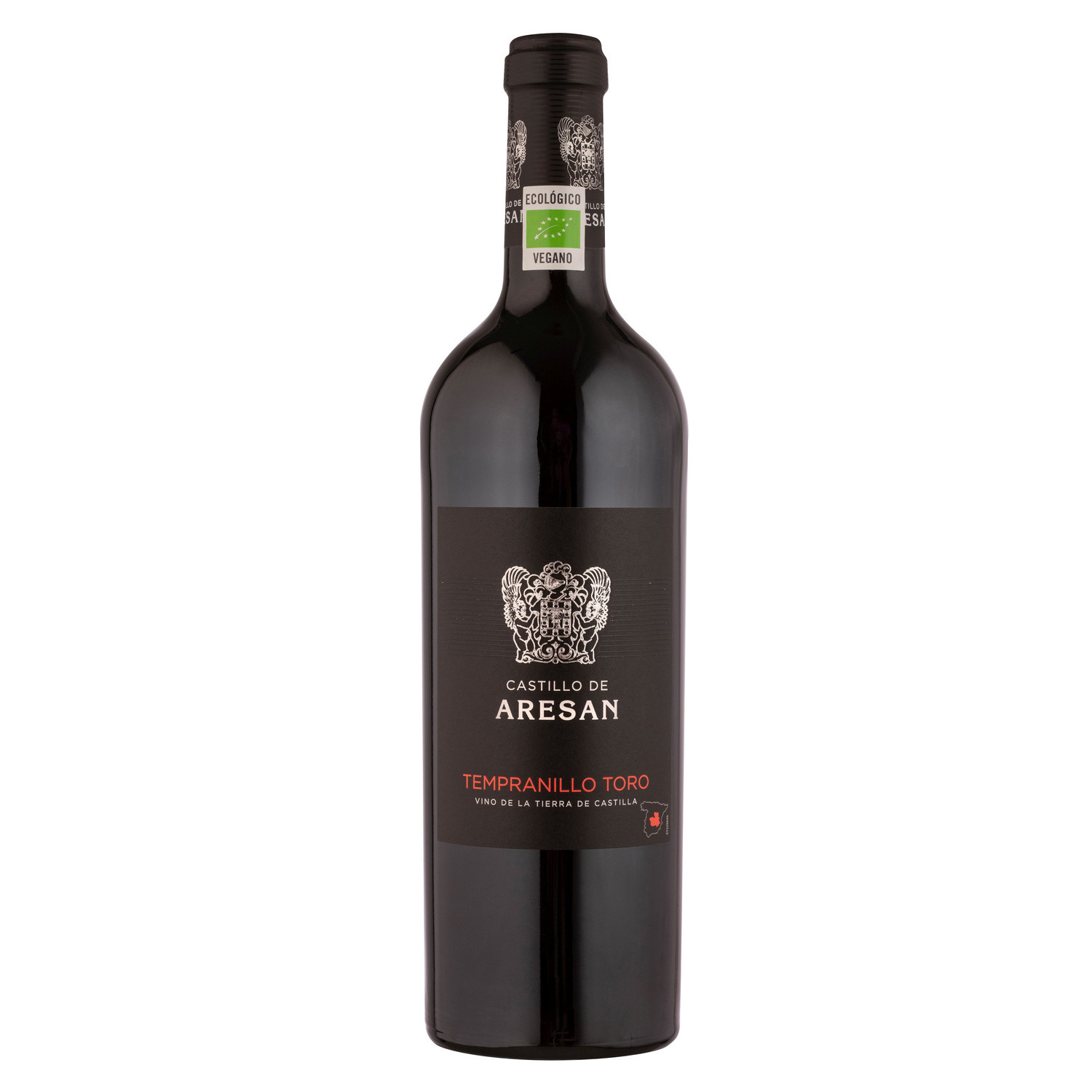 Vin rouge IGP vinno tierra de castilla Bio CASTILLO DE ARESAN DOMAINE TORO 8436570000706 