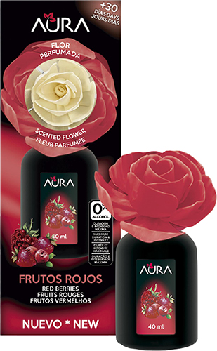 DIFFUSEUR FLEUR PARFUMÉE FRUITS ROUGES
OU FRAISE & CRÈME 8436571515520 AURA DIFFUSEUR FLEUR PARFUMÉE FRUITS ROUGES
OU FRAISE & CRÈME 8436571515520 AURA