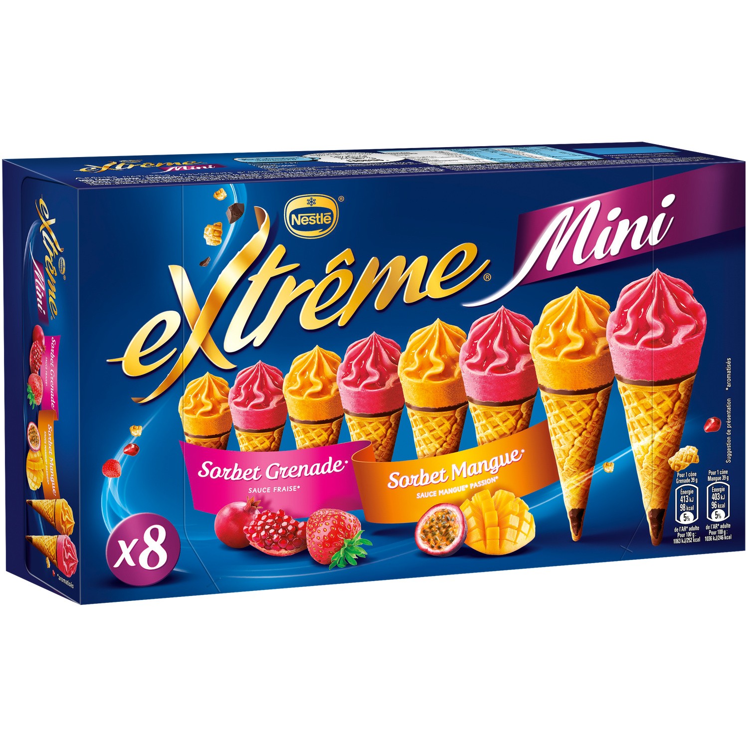 EXTREME Glace grenade mangue EXTREME code EAN 8436575293769 