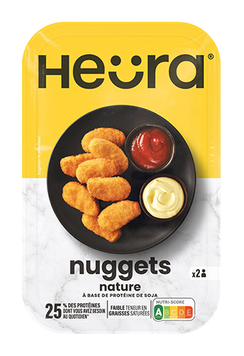 NUGGETS NATURE 
À BASE DE PROTÉINE DE SOJA