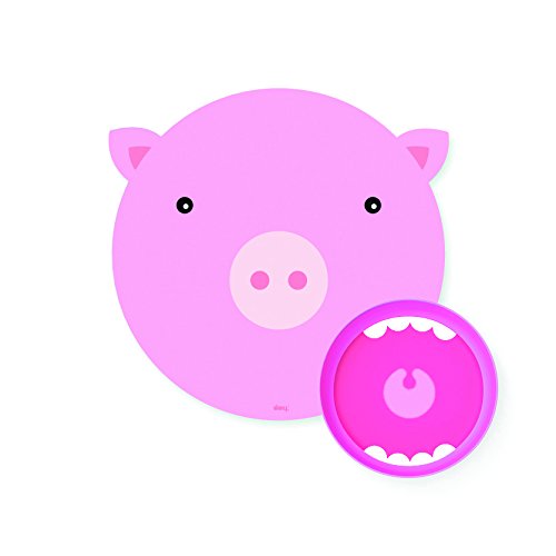 Doiy DYHUNMAPI Hungry Mats Pig Dessous de Plats...