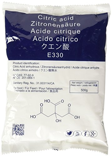Acide Citrique 500g, Qualité Alimentaire & Phar...