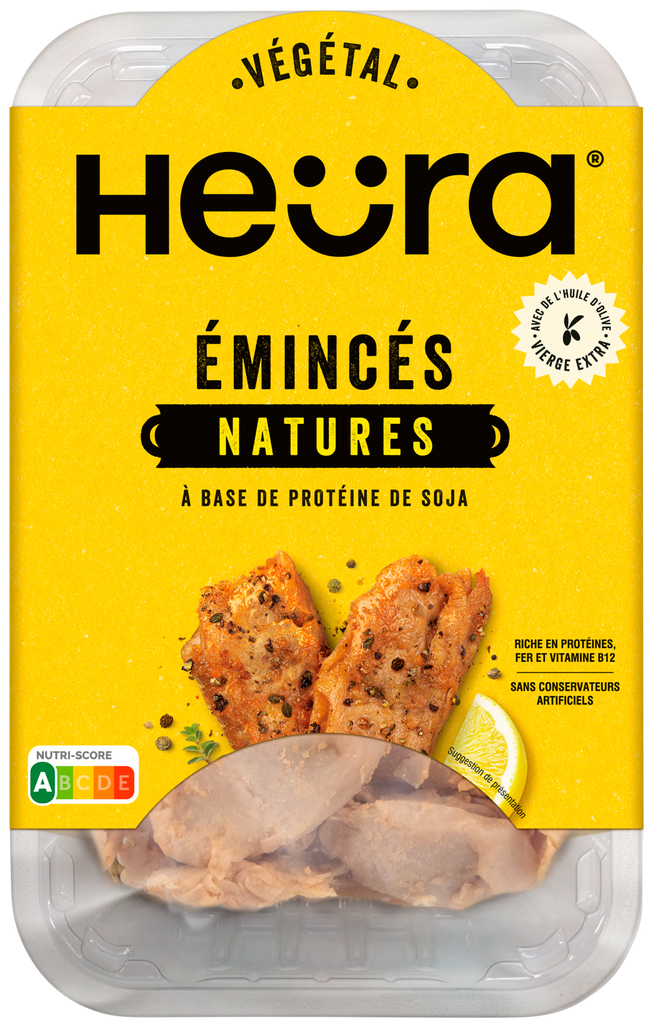  Emincés natures Végétal
"HEURA" code EAN 8437017032304 