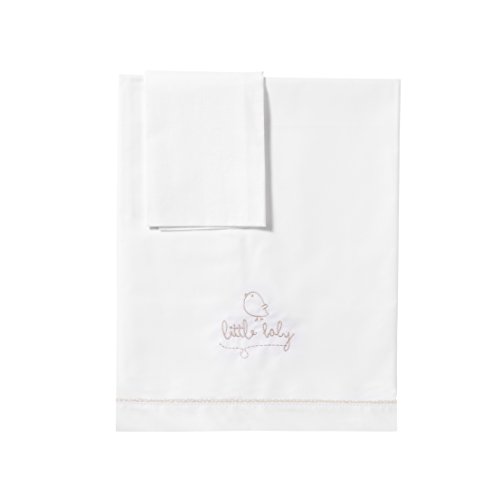 Petit Praia Piu Piu Parure de Lit Blanc/Beige 6...