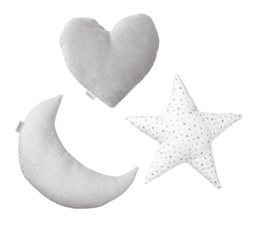 Petit Praia Coussins/Poupées Décoration Blanc e...