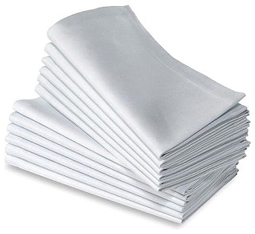 Event Decor Blanc 50,8 x 50,8 cm Polyester serviettes de table (Lot de 100), fêtes, mariages, Expositions 8438532944738 (8438532944738)