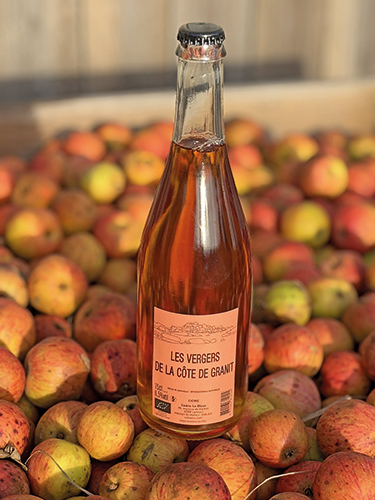 LES VERGERS DE LA CÔTE DE GRANIT CIDRE BIO code EAN 8442103 