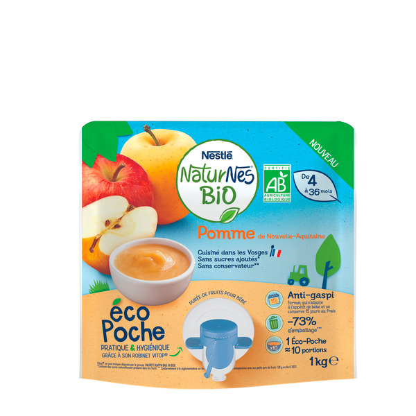 Compote de fruits bio