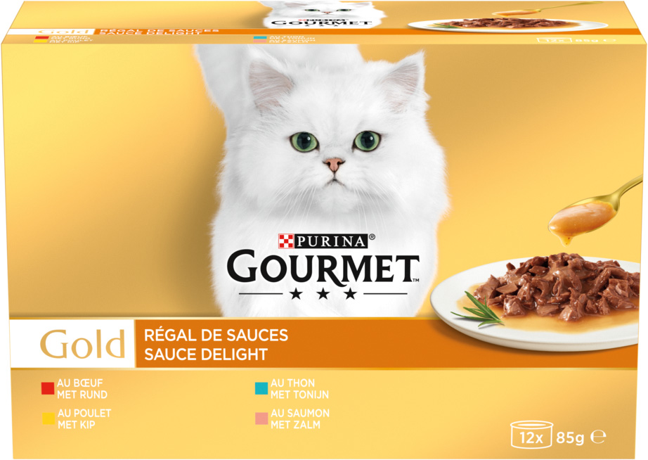  REPAS POUR CHAT GOURMET GOLD code EAN 8445290505330 