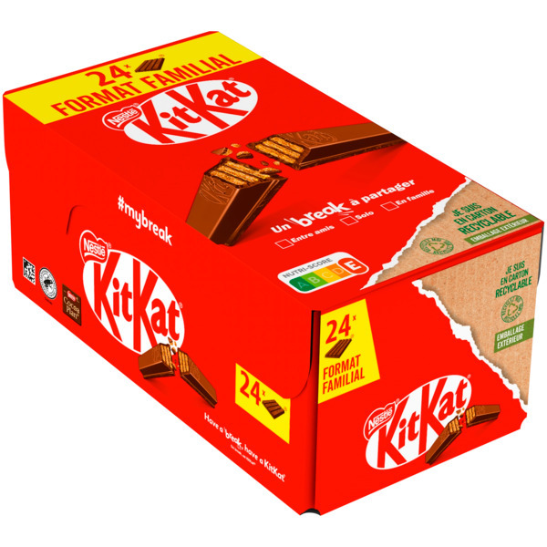  Barres Chocolat Kitkat  code EAN 8445290523587 
