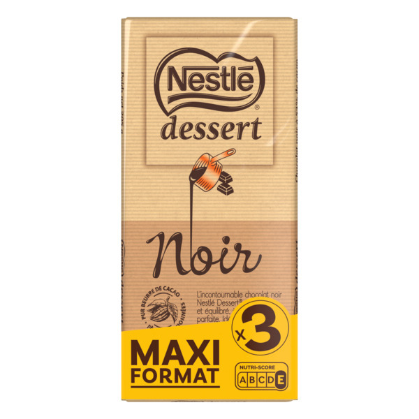  Tablettes De Chocolat Noir Nestlé Dessert code EAN 8445290550927 