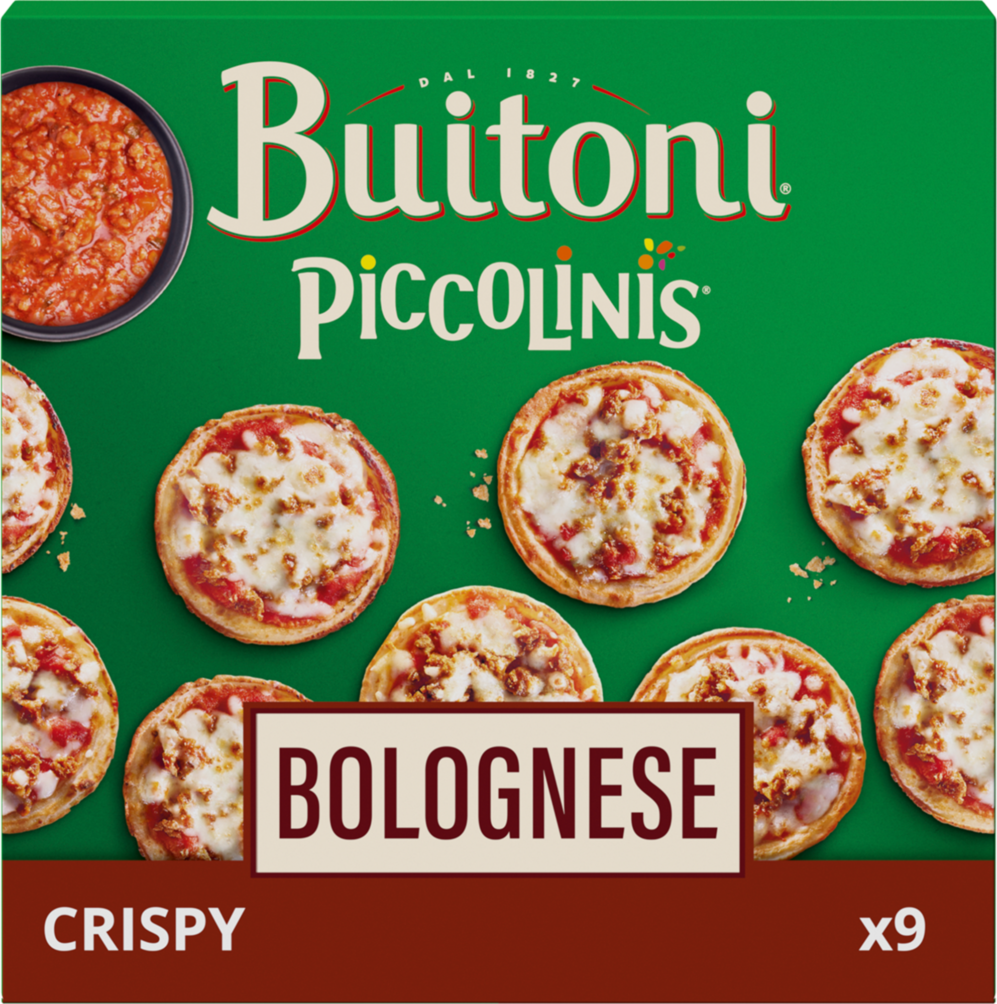 9 piccolinis bolognaise surgelés