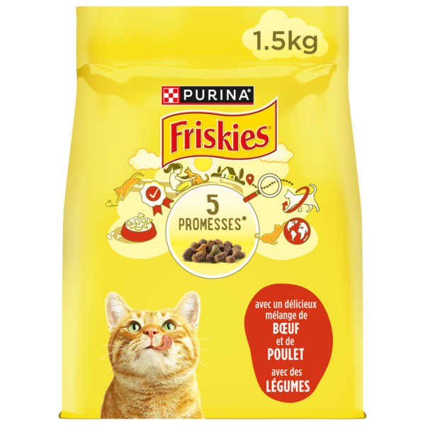 CROQUETTES POUR CHAT BŒUF ET POULET
