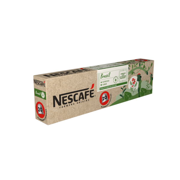 Capsules de café compatibles Nespresso 8445290992727 NESCAFÉ FARMERS ORIGINS Capsules de café compatibles Nespresso 8445290992727 NESCAFÉ FARMERS ORIGINS