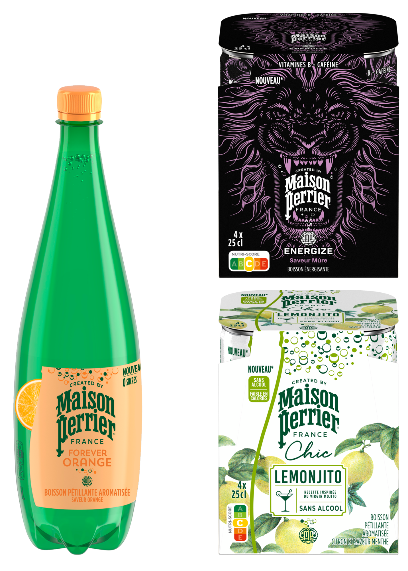 MAISON PERRIER SUR LES PRODUITS PRÉSENTS EN MAGASIN DE LA GAMME "MAISON PERRIER". code EAN 8445291045972 