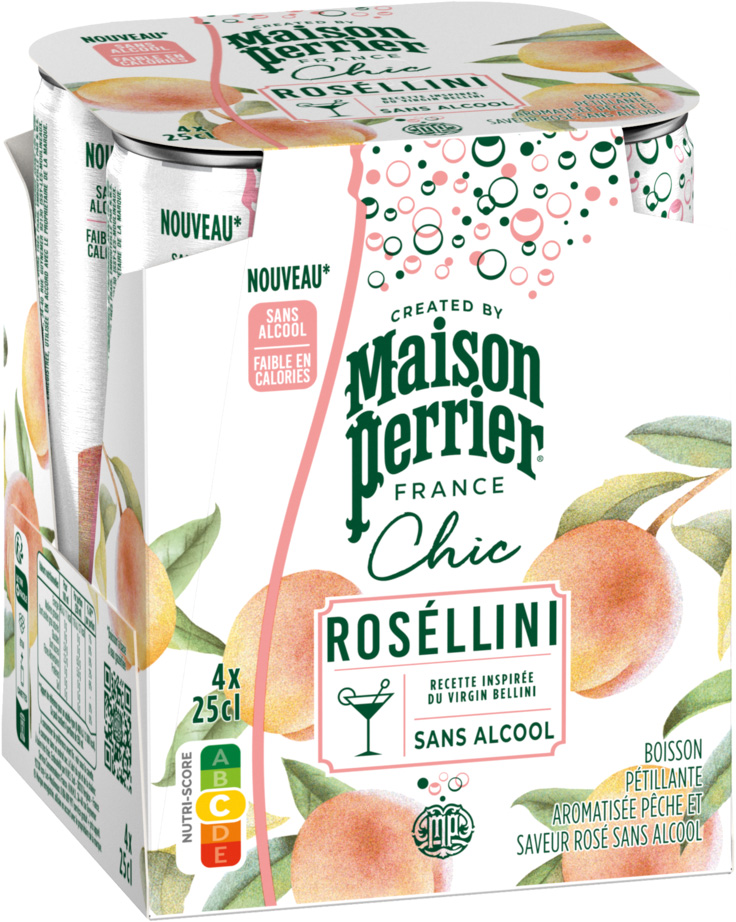 BOISSON GAZEUSE MAISON PERRIER CHIC code EAN 8445291046054 