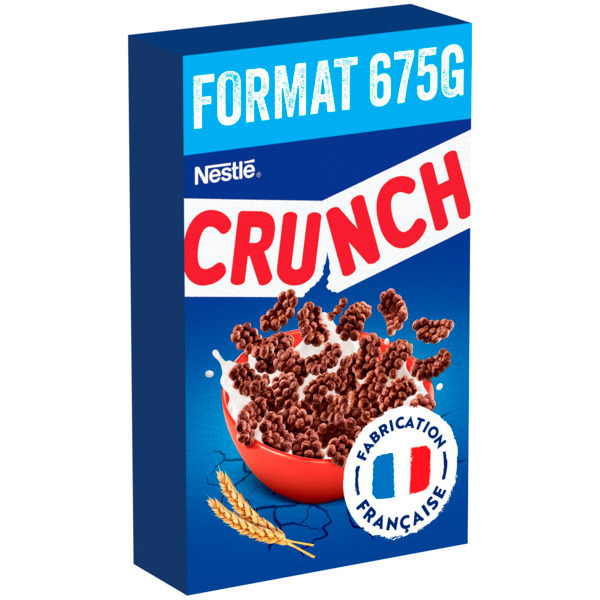  Céréales Crunch Nestlé  code EAN 8445291075078 