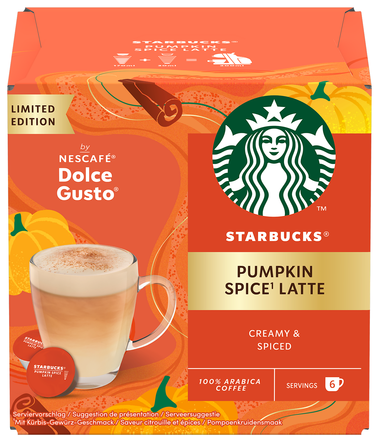  STARBUCKS BY DOLCE GUSTO code EAN 8445291097414 