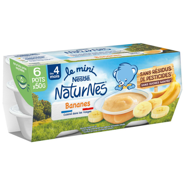  Pots Le Mini Naturnes Nestlé code EAN 8445291113633 