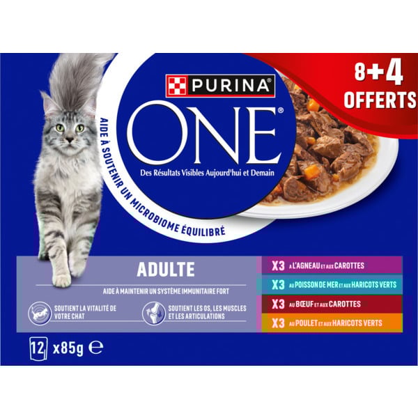  Sachets Fraîcheurs Multivariétés Pour Chat Adulte Purina code EAN 8445291221314 