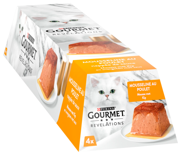  Portions Repas Pour Chats Adultes Purina Gourmet Révélations code EAN 8445291447981 