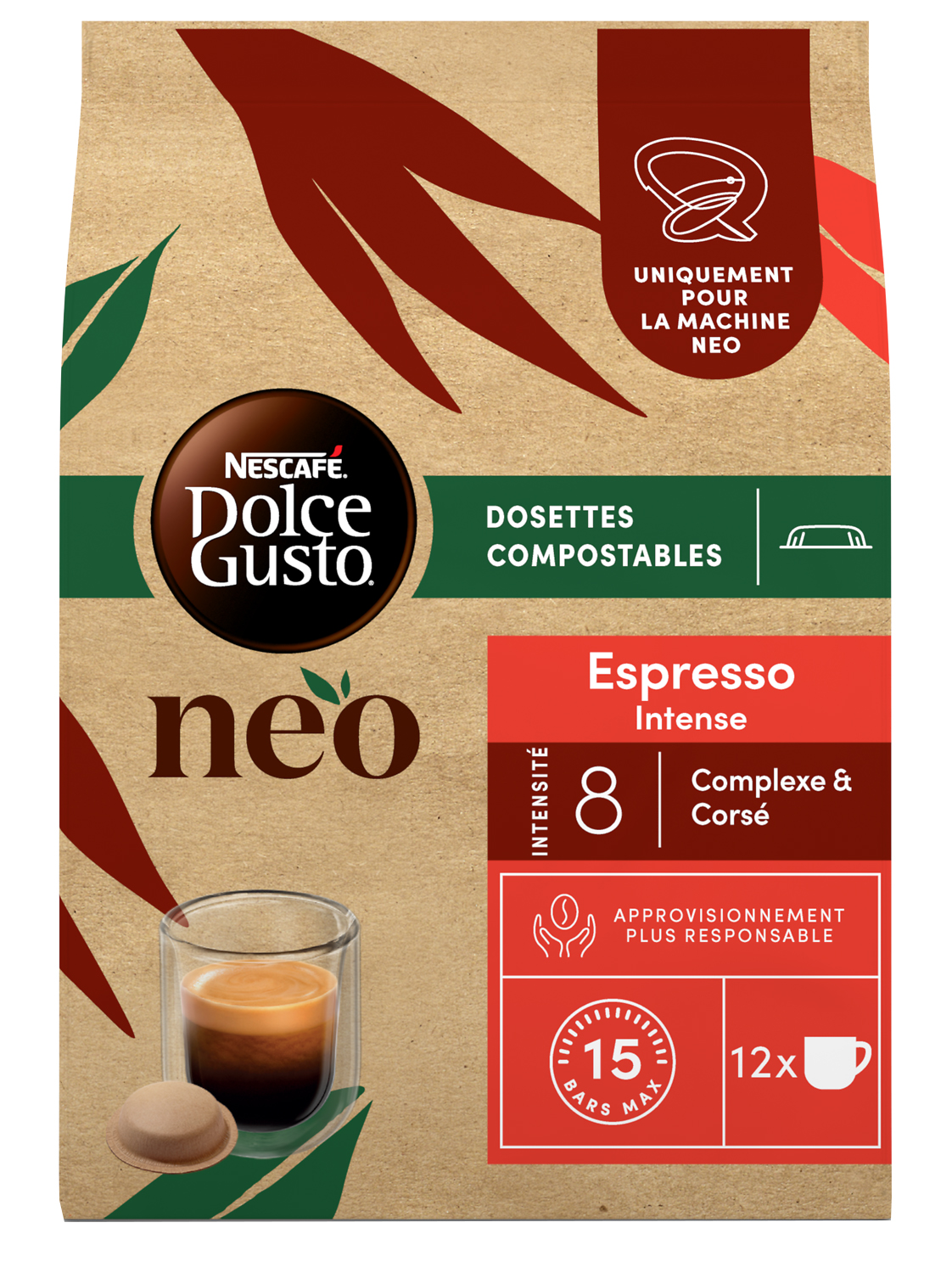  CAPSULES NESCAFE DOLCE GUSTO NEO code EAN 8445291562875 
