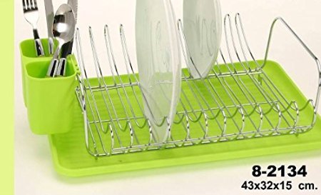 Egouttoir à vaisselle en métal avec plateau en ...