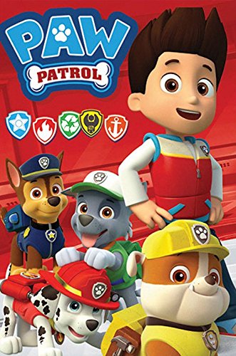 PAW PATROL - Couverture polaire rouge Pat'Patro...