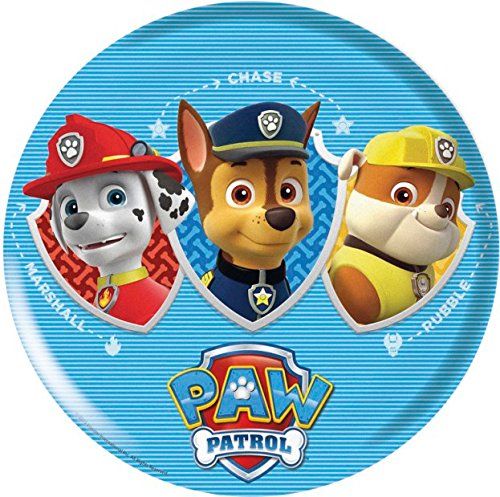 Paw Patrol PAW PATROL - Assiette plate melamine 20 cm Paw Patrol code EAN 8482133209406 
