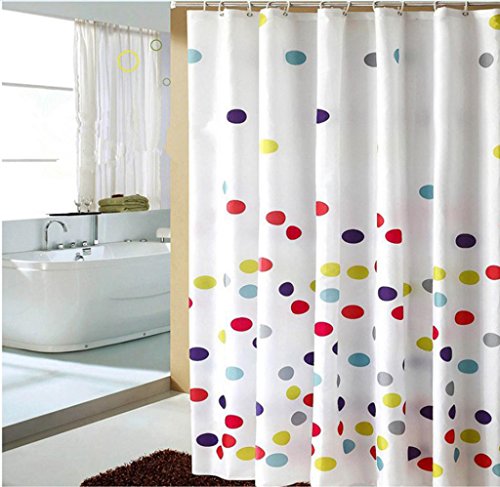 GYMNLJY Polyester moisissure étanche en polyester épais rideau de douche Baignoire Douche Shade pour Bath Multi-size , 240*200 8502393118185 Gym83 Rideau de douche GYMNLJY Polyester moisissure étanche en polyester épais rideau de douche Baignoire Douche Shade pour Bath Multi-size , 240*200 8502393118185 Gym83 Rideau de douche