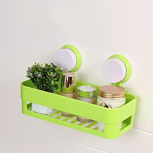 TIAMO Etagères TIAMO sucker Creative étagère bain d'étagère murale aspiration toilettes cuisine étagères murales stockage ( couleur : Vert ) code EAN 8507422627089 