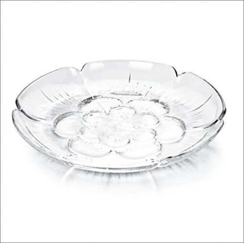 XUHUA Plat rond de haute qualité cristal fleurs fruit fruits compotier , 20.5*2.7cm code EAN 8521234541487 