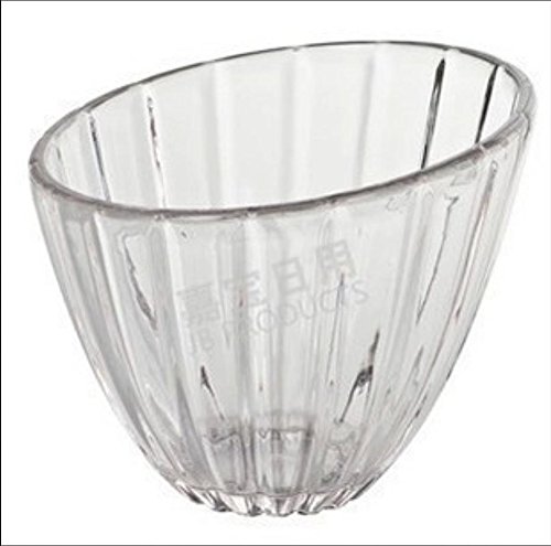 Acrylique incassable transparent saladier obliq...