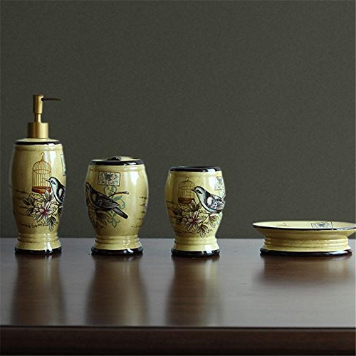 Ensemble de salle de bains, mug, porte-savons, ...