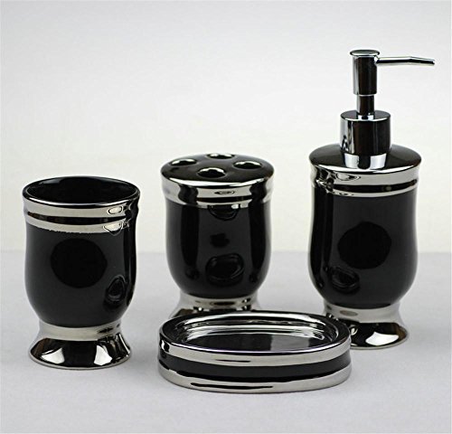 Simple jeu de style européen moderne, noir de d...