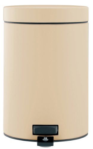 395420 poubelle à pédale 3 l almond