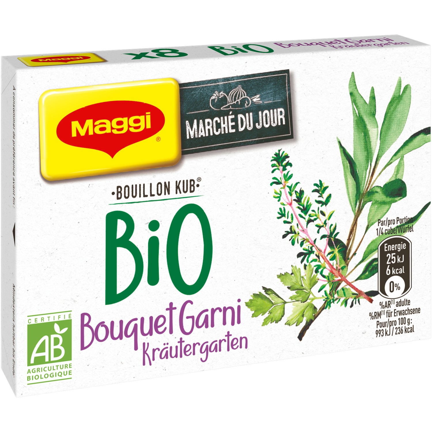 Bouillon Bouquet Garni bio MAGGI