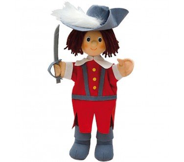 Bass et Bass - marionnette à main - mousquetaire code EAN 8590121266765 