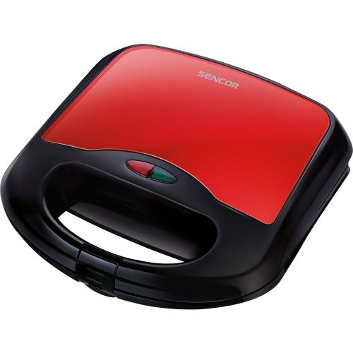 Sencor SSM 4204RD Appareil à croque-monsieur, pour la préparation de 4 croques triangulaires Rouge 8590669128808 SENCOR