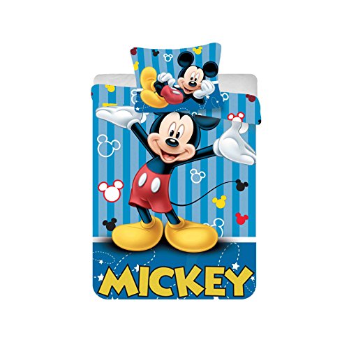 Jf0140 parure de lit mickey 2016 micro, polyest...