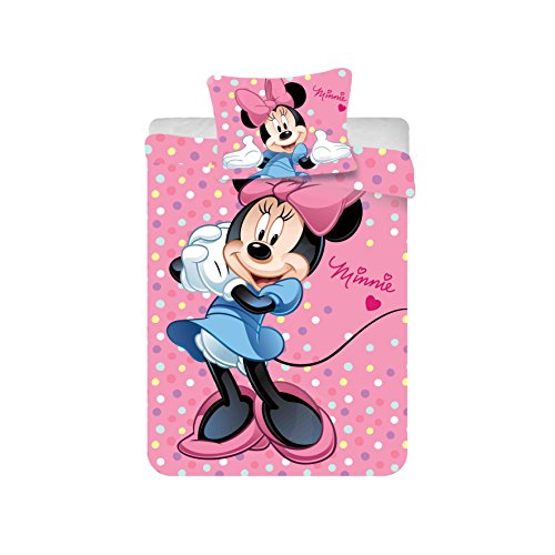 Jf0139 parure de lit minnie micro 2016, polyest...
