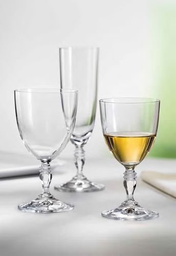 Lot de 6 verres à pied à vin Gloria