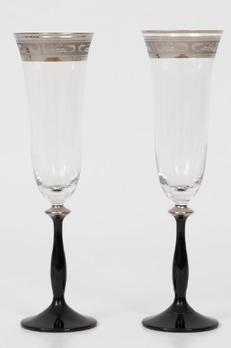 Boheme Cristal Set 6 verres á Champagne Angela,...