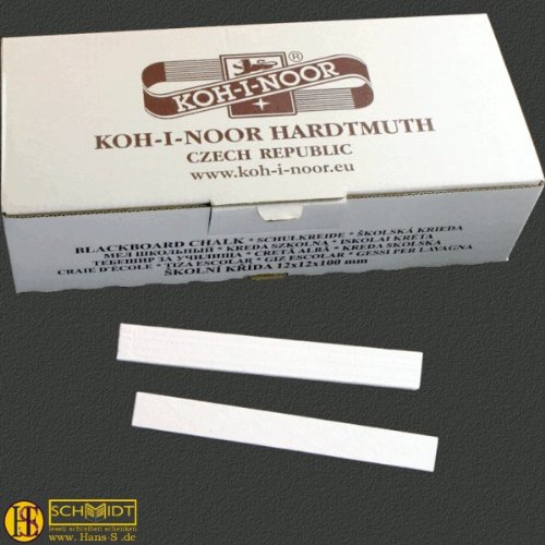 KOH-I-NOOR Craies pour Tableaux Noirs - Blanc (...